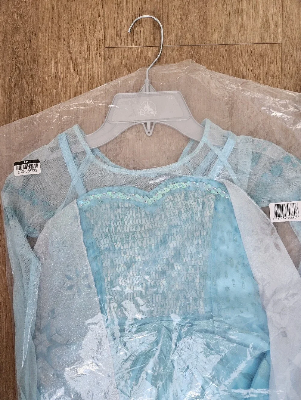 Brand New With Tags Disney Parks Bibiddi Bobbidi Boutique Elsa Dress in Size 5/6